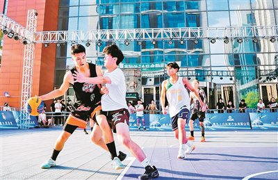 2026“邻BA”青岛市第二届社区篮球赛开赛。 