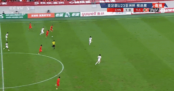 U22国足表现不及格!U23亚预赛首轮2比1小胜东帝汶